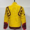 The Flash Kid yellow and maroon Jacket