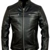 Hudson Black Biker Jacket