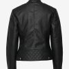 Kelsee Distressed Black Jacket