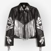 Birds of Prey Harley Quinn Fringe Jacket