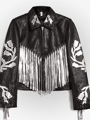 Birds of Prey Harley Quinn Fringe Jacket