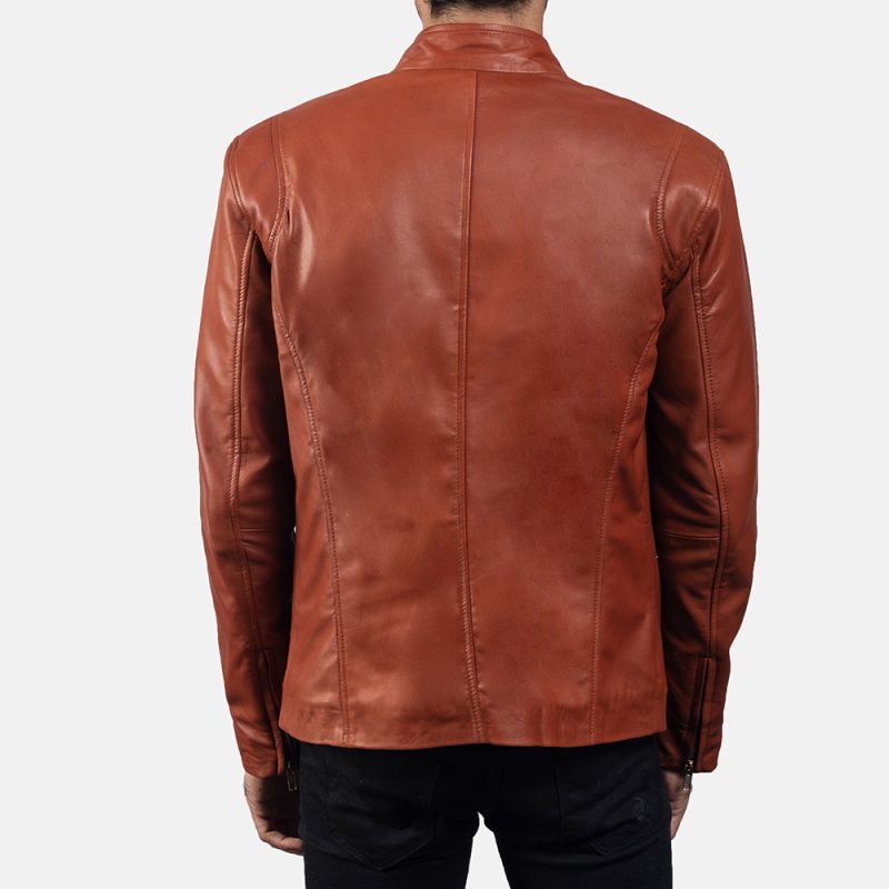Ionic Tan Biker Jacket