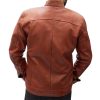 Wax Brown Leather Jacket