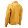 Mens Yellow Biker Jacket