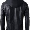 SID Military Grade Mens Biker Hoodie Jacket