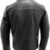 Infinity Mens Smart Black Harrington Jacket