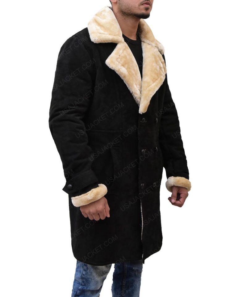 Superfly Trevor Jackson Shearling Coat