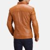 Men's Voltex Tan Biker Jacket