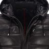 Mens Real Puffer Hooded Jacket Quilted Design