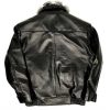 Alex Black Lambskin Jacket With Chinchilla Collar)