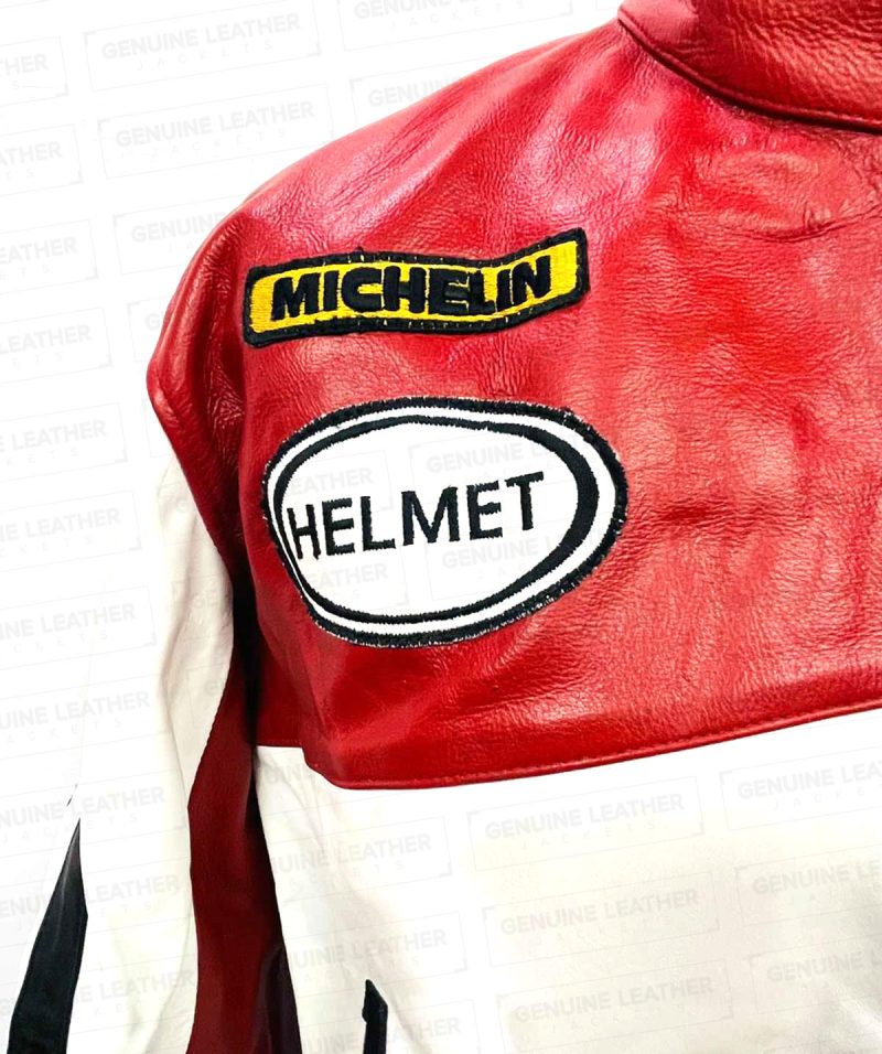Marlboro Racing Red & White Jacket shoulder