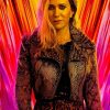 Wonder Woman 1984 Kristen Cheetah Jacket