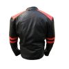 black biker jacket