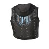AJ STYLES P1 BLACK CAROLINA BLUE WWE AUTHENTIC VEST