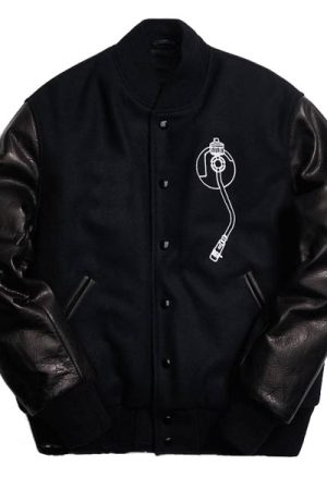 Def Jam Black Varsity Jacket
