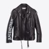 Hailey-Bieber-in-black-leather-jacket-on-Instagram-Story