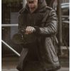 The Punisher 2 Billy Russo Black Leather Fur Coat