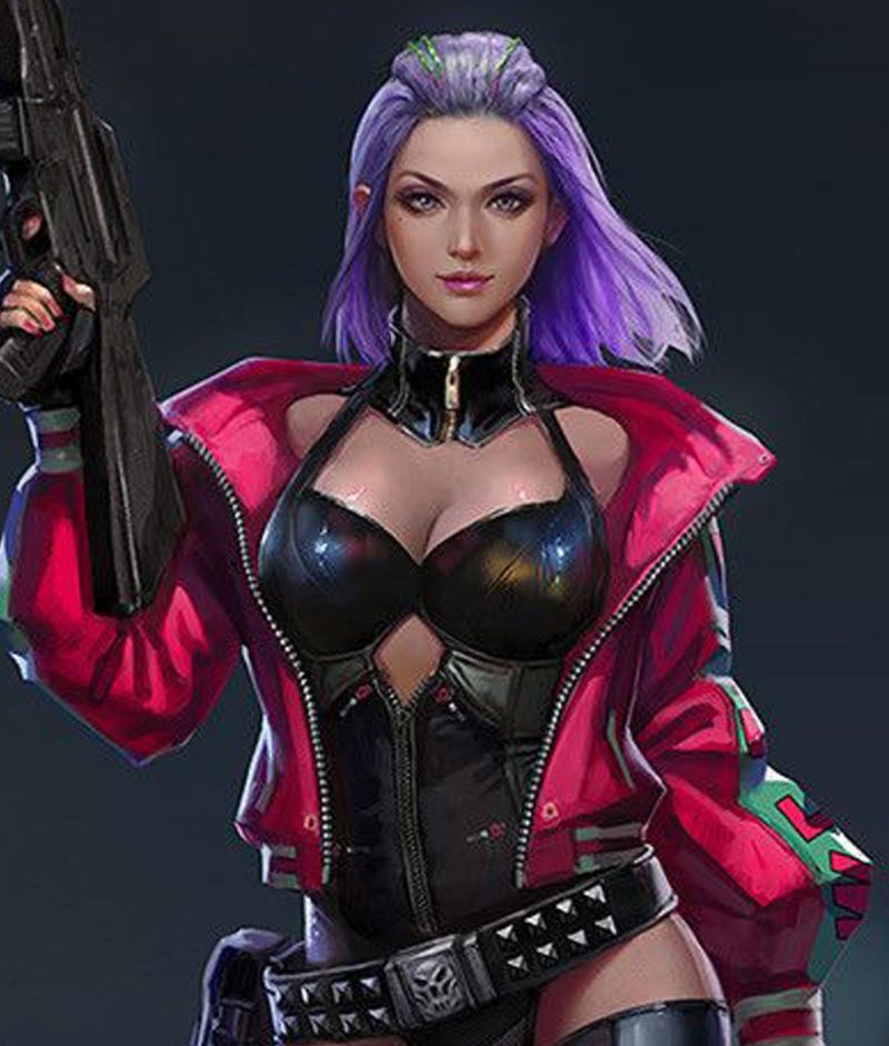 Cyberpunk 2077 Kira Madroxx Bomber Jacket