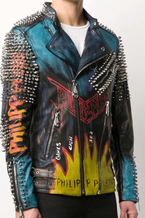 philipp-plein-evil-smile-biker-jacket-genuineleatherjacket