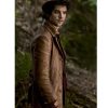 Alice Andrew Lee Potts Brown Leather Jacket