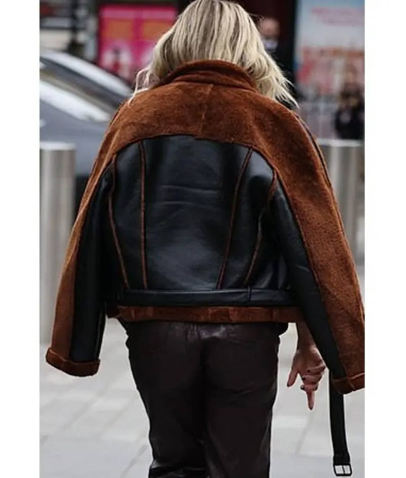 Christmas Ashley Roberts Aviator Jacket