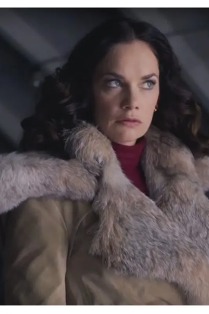 Mrs. Coulter His Dark Materials Shearling Coat