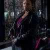 The Equalizer 2021 Queen Latifah Leather Coat