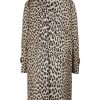 G-Eazy White & Black Leopard Leather Coat