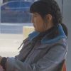 sarah yang blue jacket