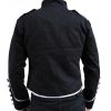 The Black Parade Cotton Jacket For Men Backside view