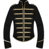 The Black Parade Cotton Jacket For Men Golden color