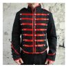 The Black Parade Cotton Jacket For Men red color
