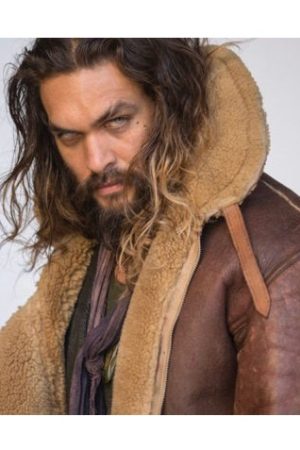 Justice League Aquaman Arthur Curry Aviator Jacket