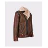 Aviator Raf B3 Men’s Leather Bomber Flying Jacket Side view