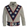 Daredevil Evel Knievel Leather Biker Jacket
