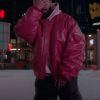 Drake What’s Next Red Leather Jacket