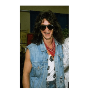 Eddie Van Halen Blue Denim Vest