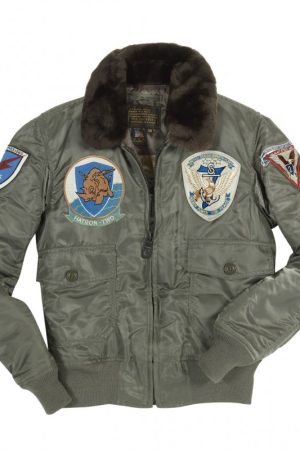 G-1 US Fighter Bomber Jacket With Patches