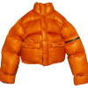 Kylie Jenner Orange Bomber Jacket