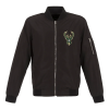 Men's Black Player Full-Zip Bomber Jacket