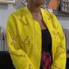Bold and Beautiful Paris Buckingham Yellow Jacket