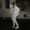 Playboi Carti Givenchy White Puffer Jacket