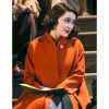 The Marvelous Mrs Maisel Rachel Brosnahan Orange Coat