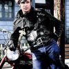 The Wild One Marlon Brando BRMC Leather Jacket