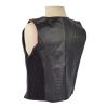 Ladies Elastic Sides Zipper Vest