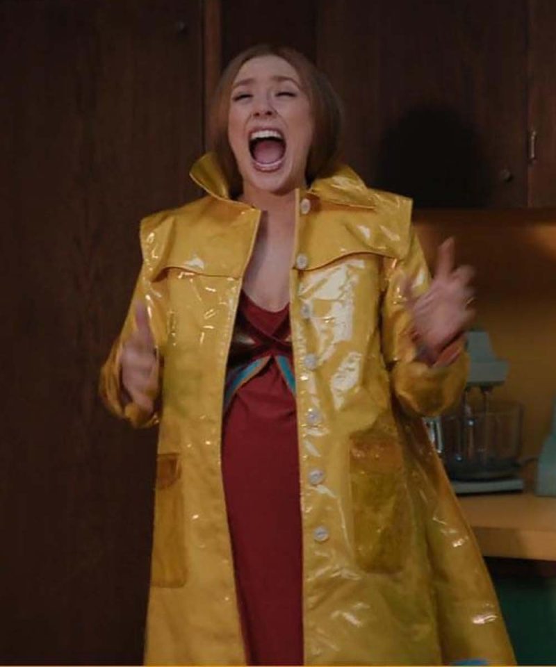 Wanda Maximoff WandaVision Yellow Coat