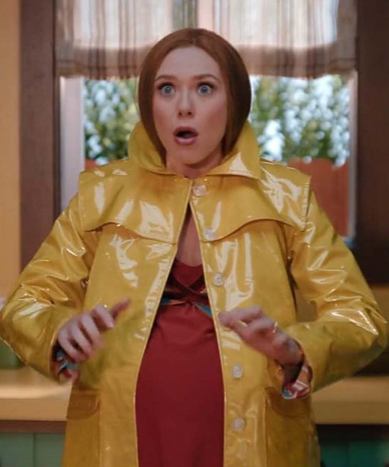 Wanda Maximoff WandaVision Yellow Coat
