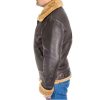 Men's B3 Bomber RAF Shearling Jacket Side