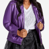 Queen Latifah Purple Jacket