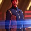Star Trek Discovery Blue Leather Jacket